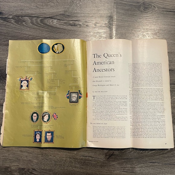 LOOK Magazine  October 29,1957  Queen Elizabeth VINTAGE ADS  The Atomic Bomb - Picture 7 of 11